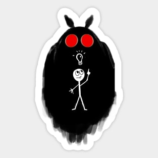 Mothman Sticker